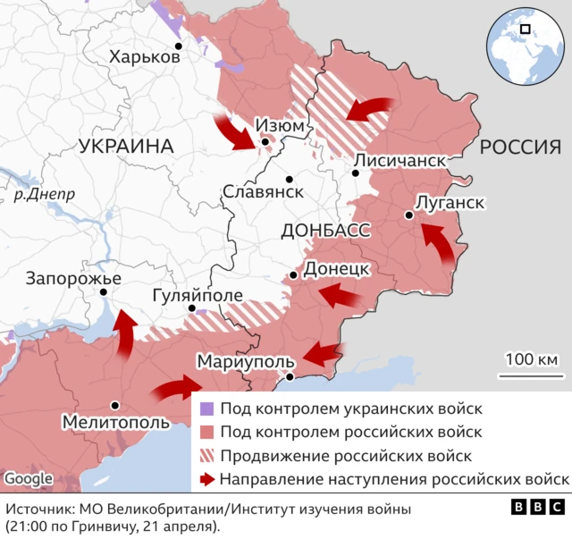 карты востока