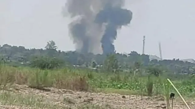 ‌ကျွန်းကြီး၊ မီးရှို့ခံရ၊ စစ်ကောင်စီမီးရှို့