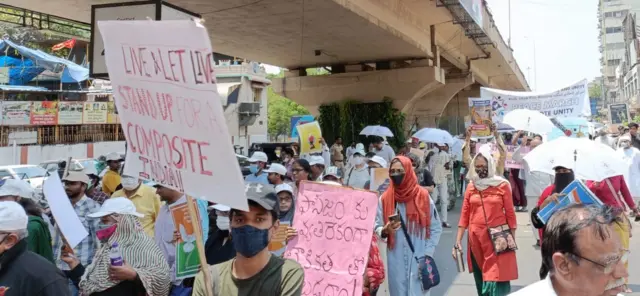 హైదరాబాద్ శాంతి యాత్ర