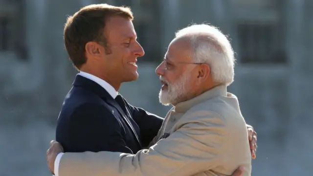 मैक्रों-मोदी