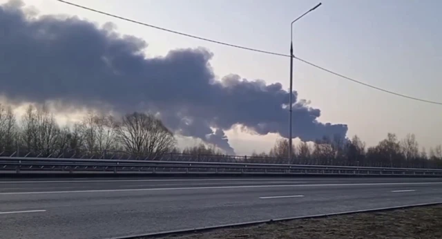 пожежа нафтобаза брянськ фото