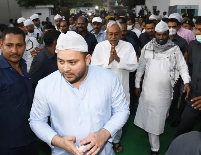 तेजस्वी यादव और नीतीश कुमार