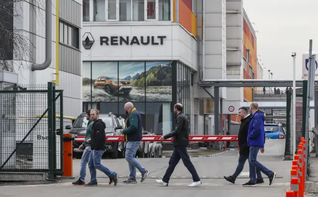 Завод Renault в Москве
