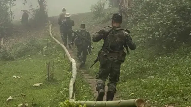 KNLA တပ်မဟာ ၅ တပ်ဖွဲ့ဝင်တွေ