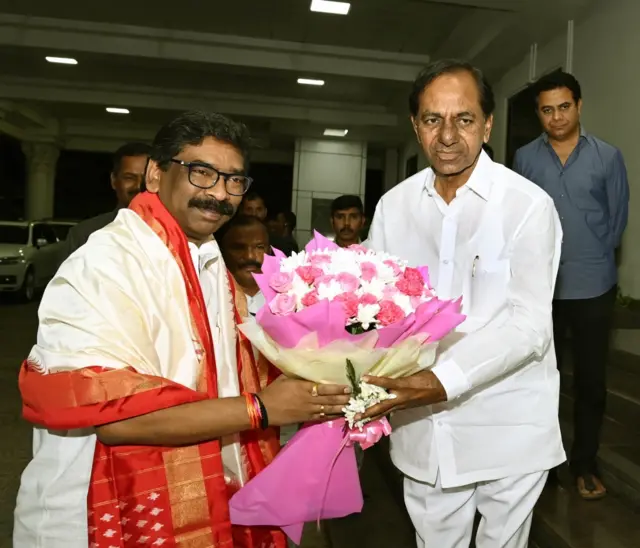 హేమంత్ సోరేన్, కేసీఆర్