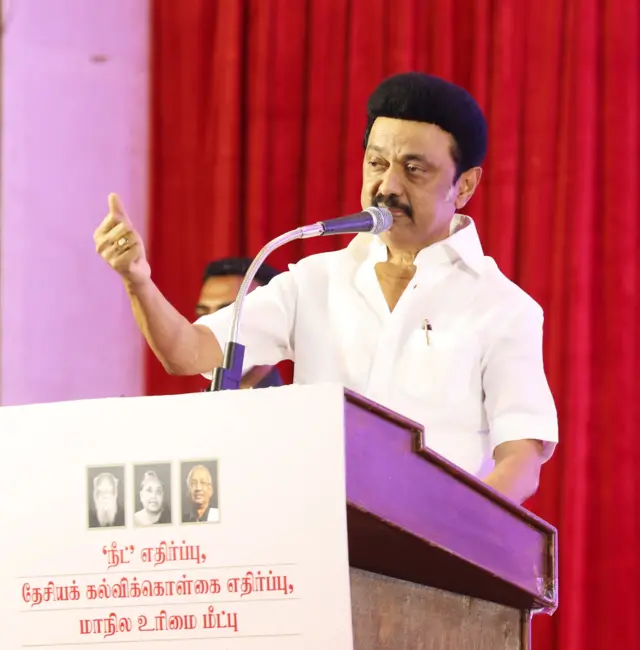 తమిళనాడు ముఖ్యమంత్రి ఎంకే స్టాలిన్