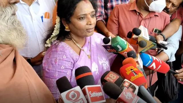 ஆளுநர் தமிழிசை செளந்தரராஜன்