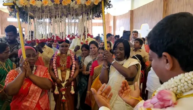 ஆப்பிரிக்க பெண்ணை மணந்த தமிழர்