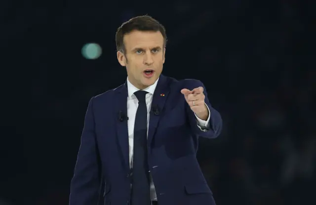 Fransa Cumhurbaşkanı Emmanuel Macron
