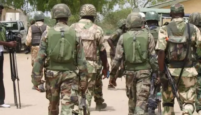 Nigerian soldiers