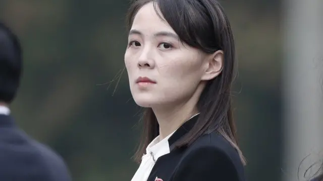 उत्तर कोरिया के नेता किम जोंग उन की बहन किम यो जोंग