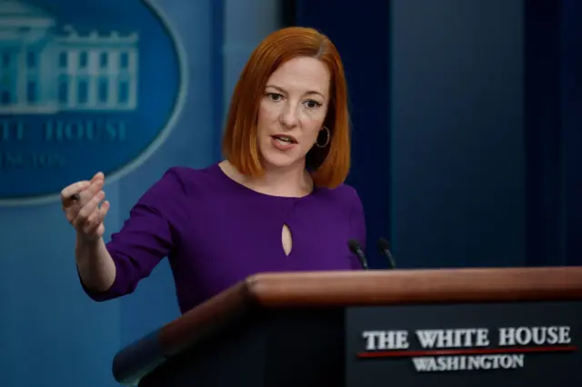 Beyaz Saray Sözcüsü Jen Psaki