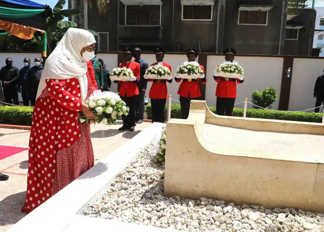 Hayati Sheikh Abeid Amani Karume leo tarehe 07 Aprili 2022
