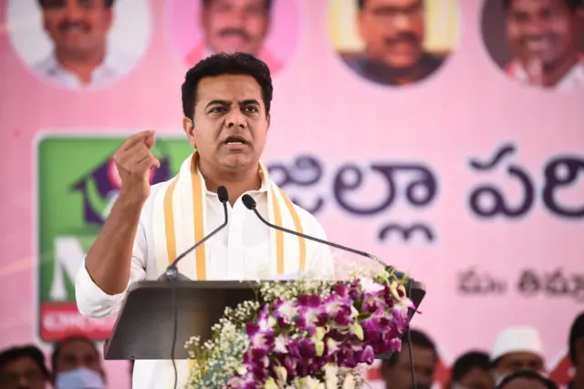 తెలంగాణ ఐటీశాఖ మంత్రి కేటీఆర్