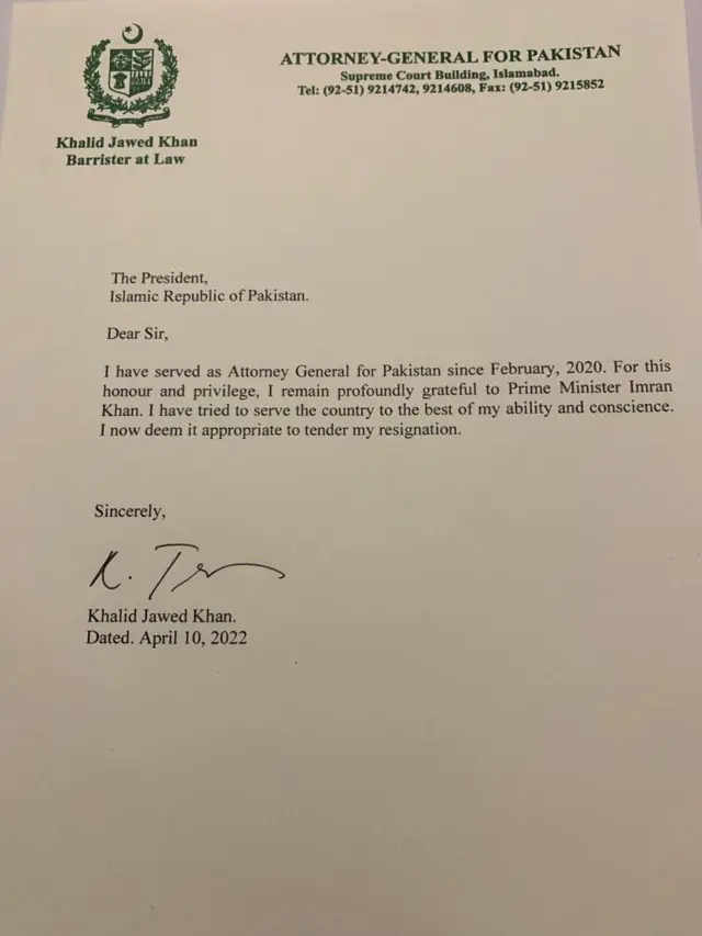 resignation