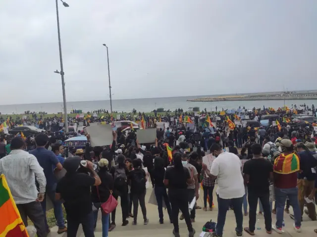 శ్రీలంక నిరసనలు