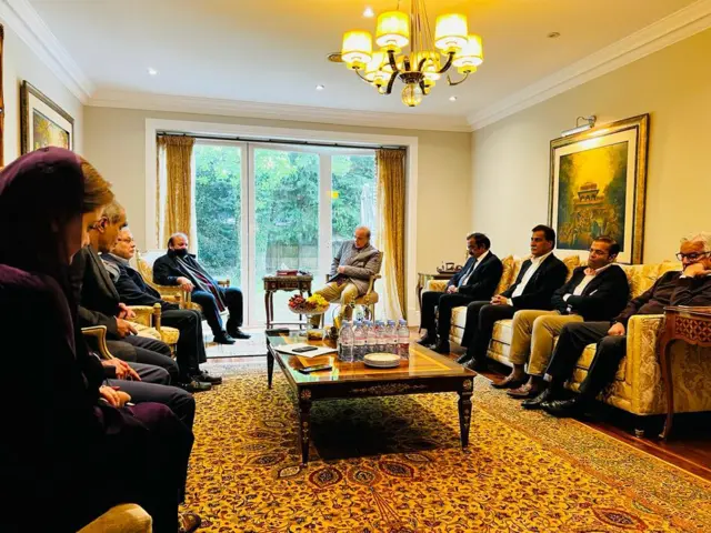 نواز شہباز ملاقات