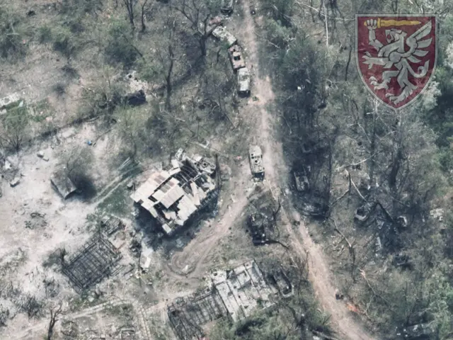 розгромлена російська техніка