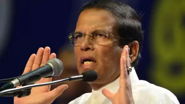 இலங்கை - மைத்திரிபால சிறிசேன
