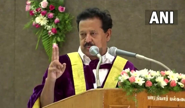 तमिलनाडु के उच्च शिक्षा मंत्री के पोनमुडी