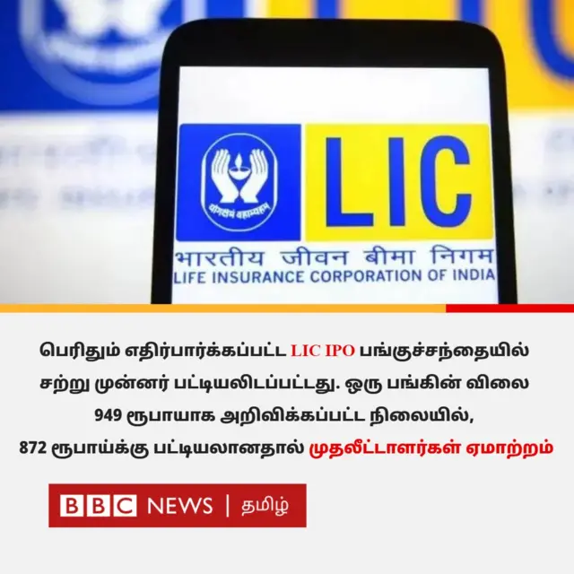 எல்.ஐ.சி பங்கு விற்பனை