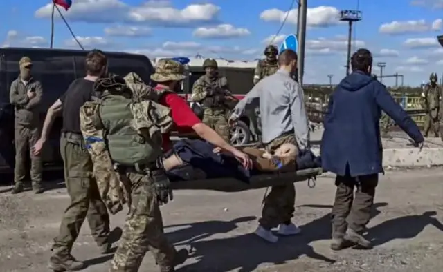 евакуація азовців