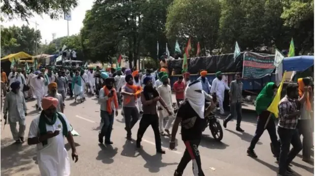 किसान प्रदर्शन