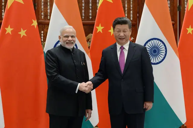 नरेंद्र मोदी और शी जिनपिंग