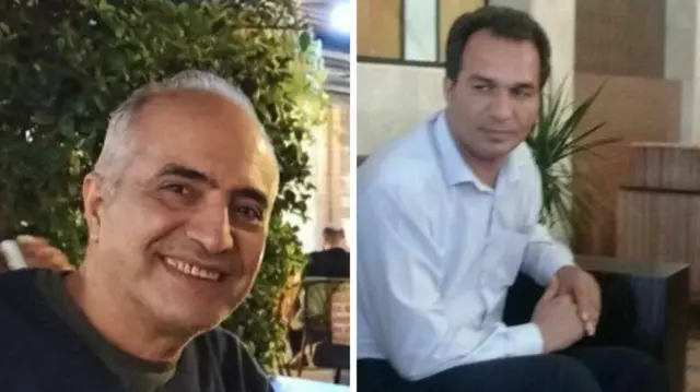 داود رضوی (چپ) وحسن سعیدی (راست)