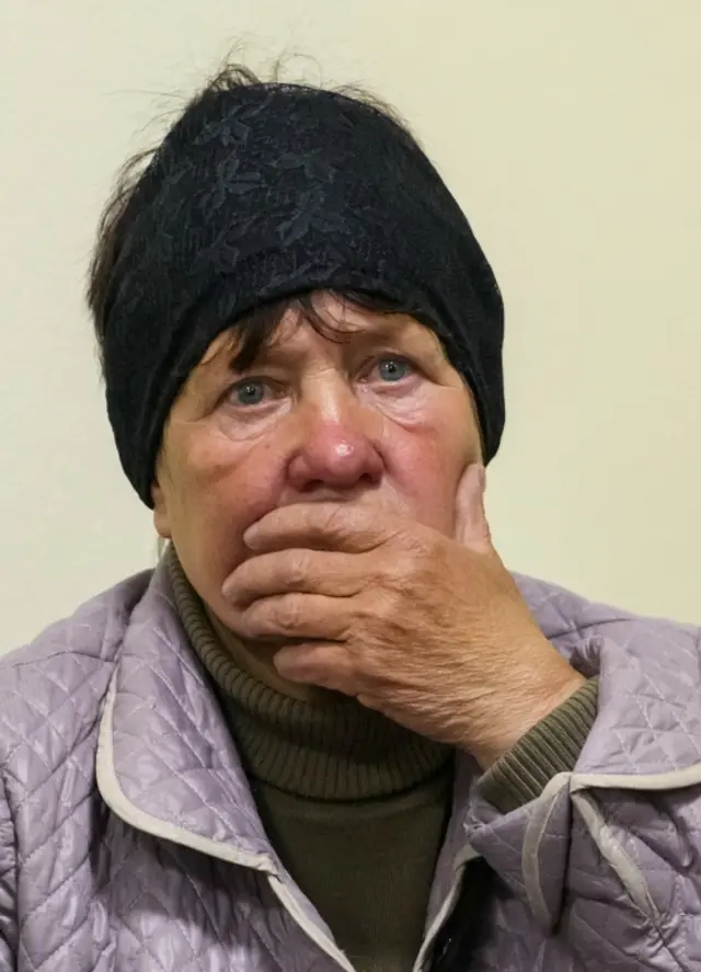 Вдова вбитого чоловіка Катерина