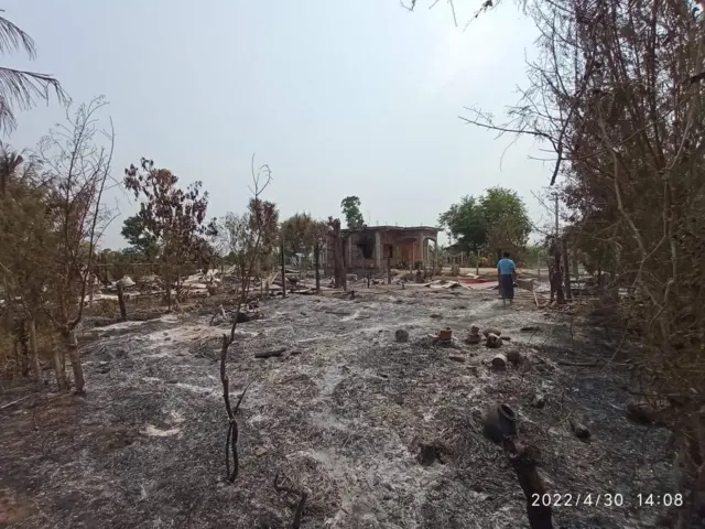 ယင်းတွေရွာ၊ ဒီပဲယင်းမြို့၊ စစ်ကောင်စီမီးရှို့