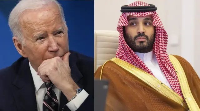 Biden iyo MBS