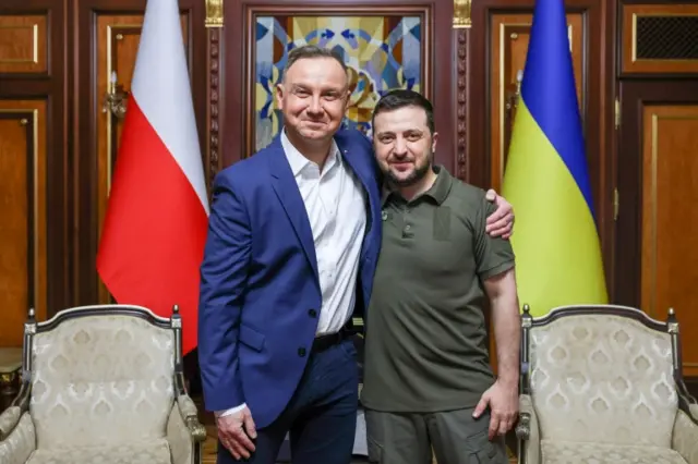 Дуда и Зеленский