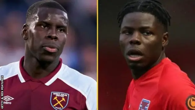 Kurt Zouma (kushoto) na kaka yake Yoan walifikishwa katika Mahakama ya Thames