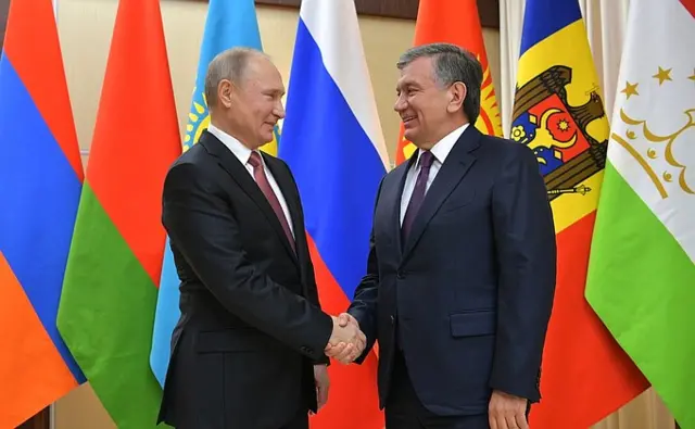 Путин ва Мирзиёев