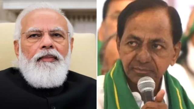 पीएम मोदी और सीएम केसीआर