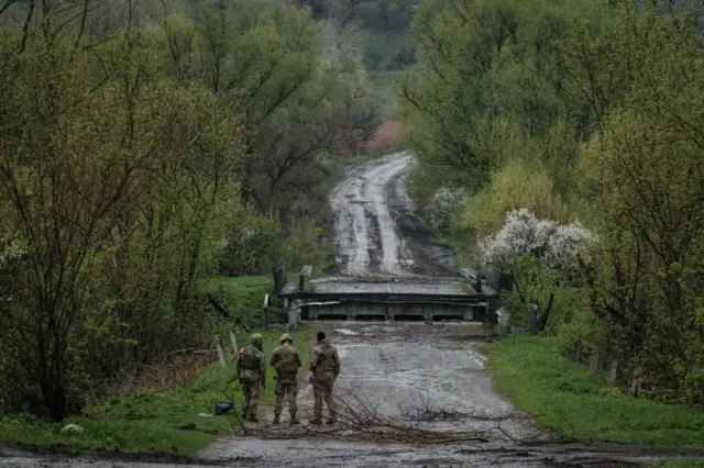 Дорога на пути к Лиману