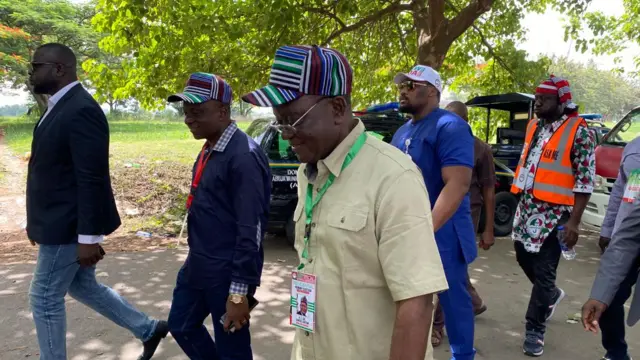 Govnor of Benue state inspect the venue of di convention