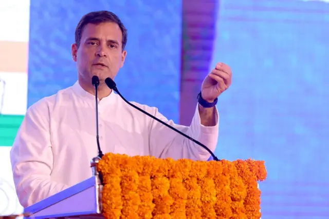 కాంగ్రెస్ నాయకుడు రాహుల్ గాంధీ