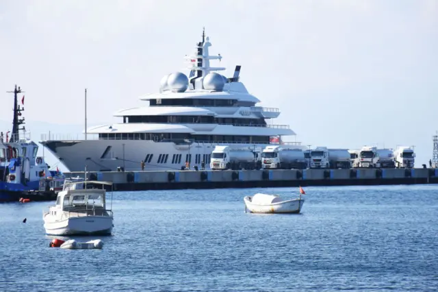 Яхта Amadea
