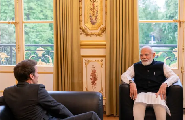 मैक्रों-मोदी