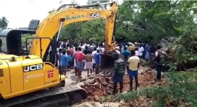 ஆட்டோ மீது விழுந்த மரம்