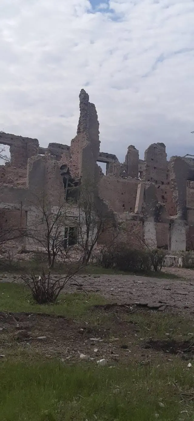 Руйнування у Сєвєродонецьку внаслідок наступу російських військ