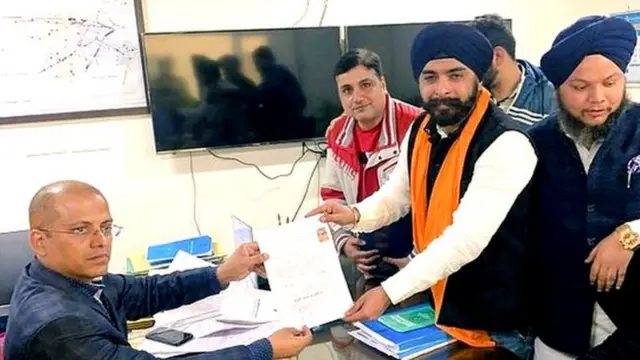 तेजिंदर सिंह बग्गा की फ़ाइल फ़ोटो