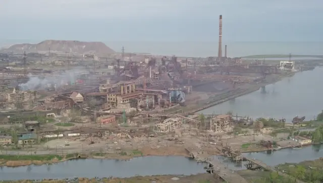 "Азовсталь" заводи кўриниши