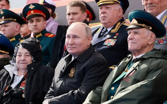 Путин на параде