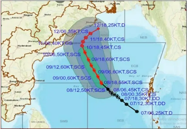 తుపాను మ్యాప్