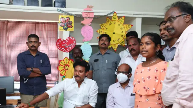 பள்ளிக் கல்வித்துறை அமைச்சர் அன்பில் மகேஷ்