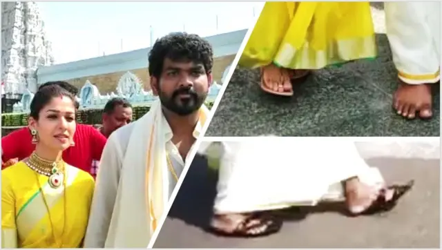 తిరుమలలో నయనతార, విఘ్నేశ్ శివన్
