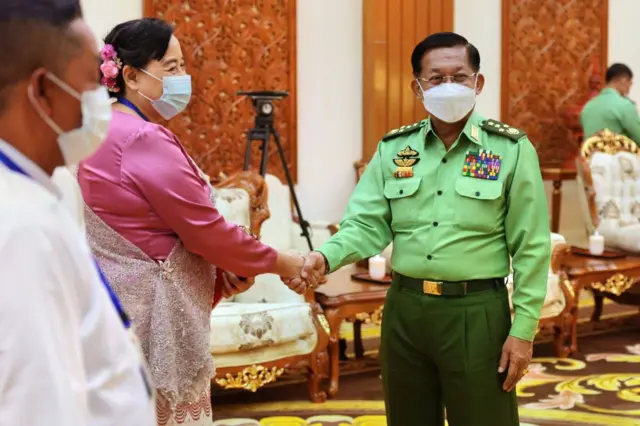 ALP ဒုဥက္ကဋ္ဌနဲ့ စစ်ကောင်စီဥက္ကဋ္ဌတို့တွေ့ဆုံ